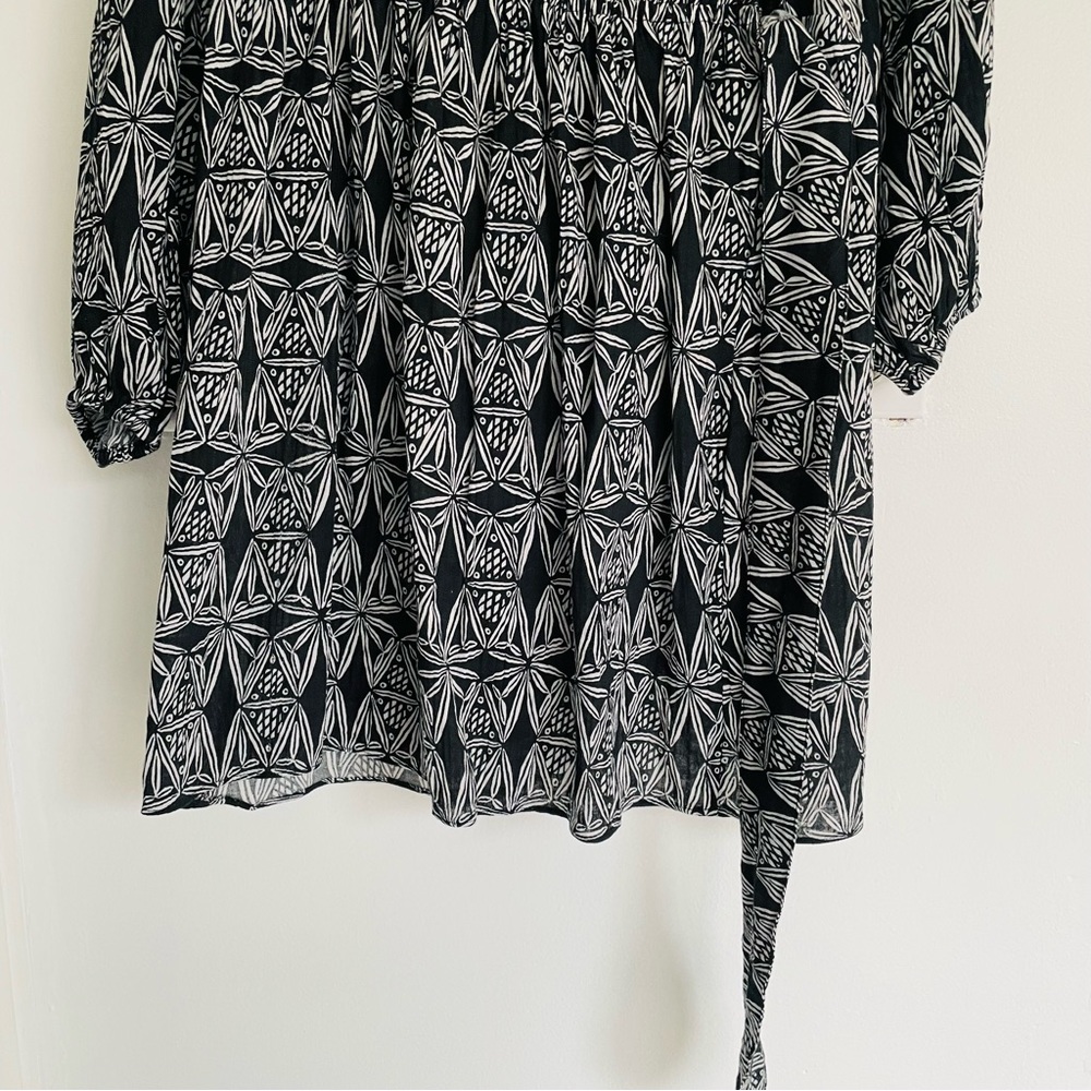 ANTHROPOLOGIE NWT Printed Cover-Up Wrap Dress - Picture 12 of 16